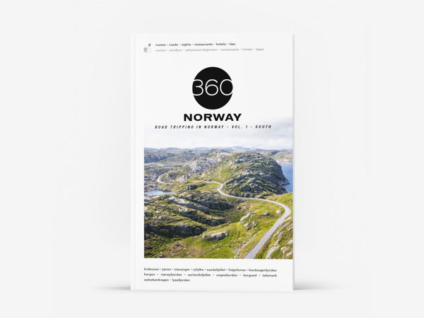 De BEDSTE norske køreveje – alle 3 norske 360 Roadbooks i ÉN pakke