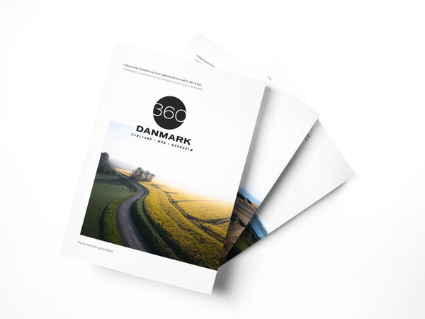 De BEDSTE danske køreveje – alle 3 danske 360 Roadbooks i ÉN pakke