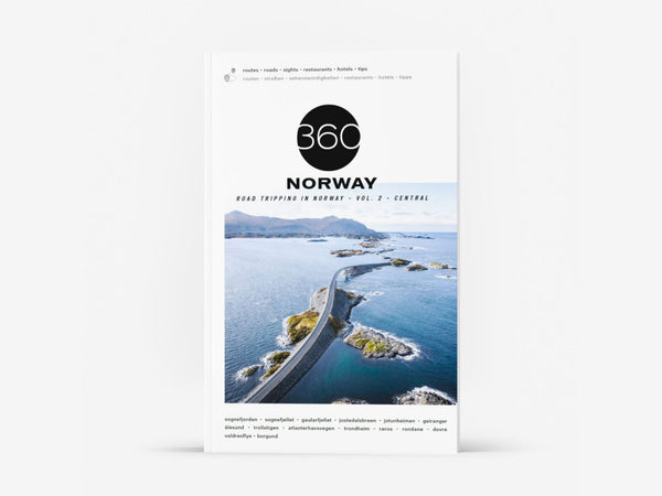 De BEDSTE norske køreveje – alle 3 norske 360 Roadbooks i ÉN pakke