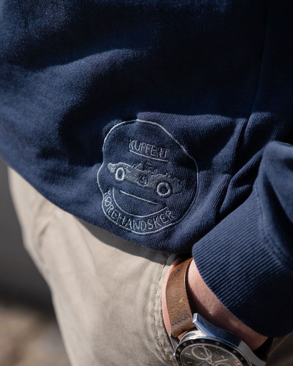 Klassisk crewneck sweatshirt - Navy