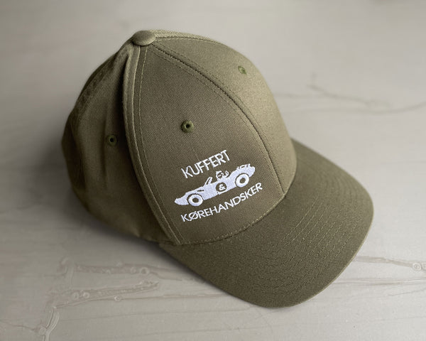 Kasket med broderet logo